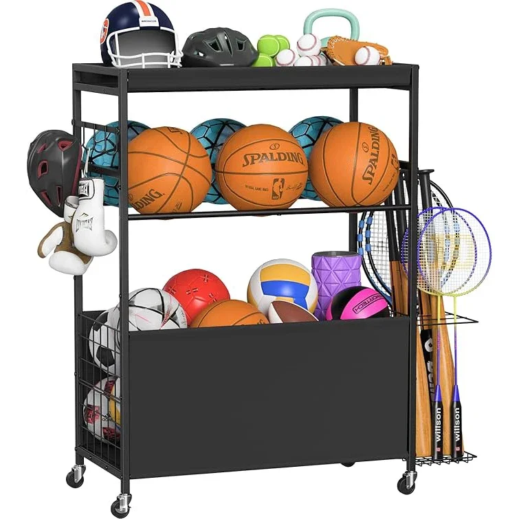 Sports Equipment Bat - 2026 Eco-Friendly Sports Equipment Storage Cart-Basketball