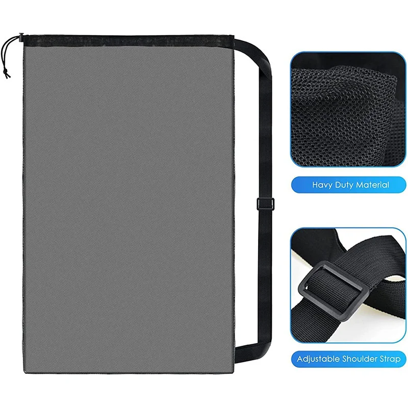 Large Mesh Bag for Storing Bas - Sports Equipment Store recension och pris