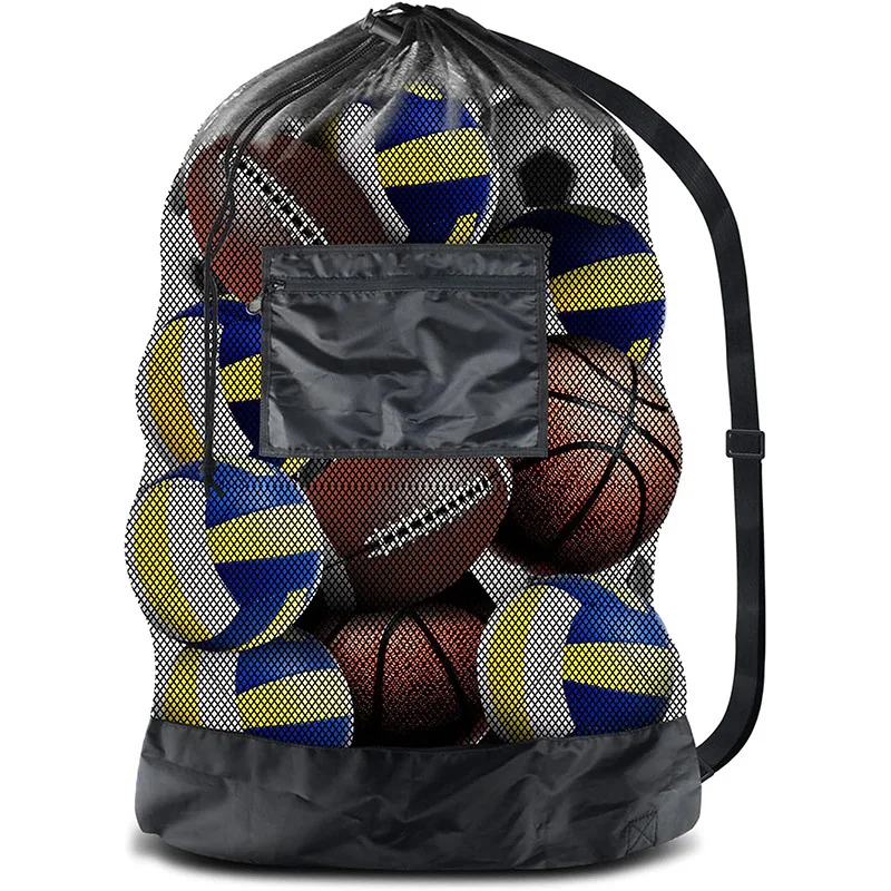 Large Mesh Bag for Storing Bas - Sports Equipment Store recension och pris