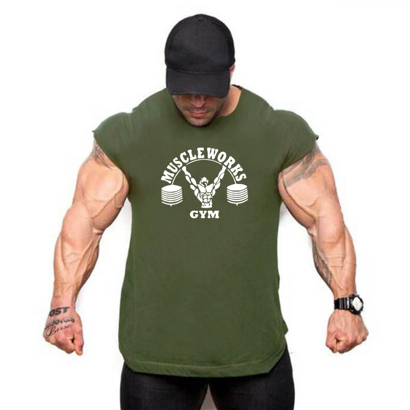 New Summer Brand Vest Cotton G - Sports Equipment Store recension och pris