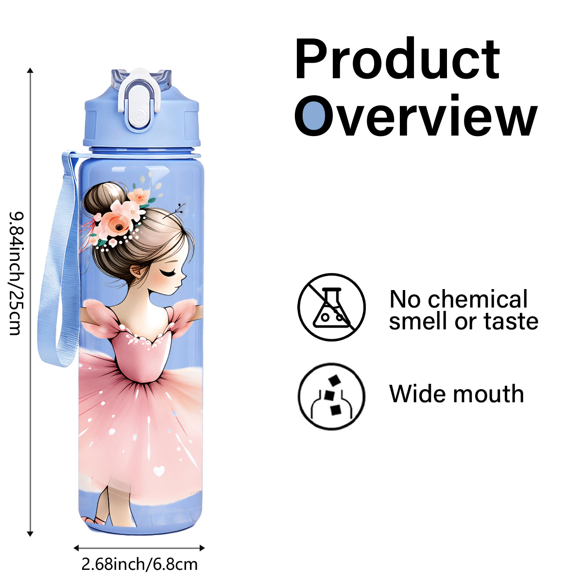 Ballerina Print 750ml Sports W - Sports Equipment Types recension och pris