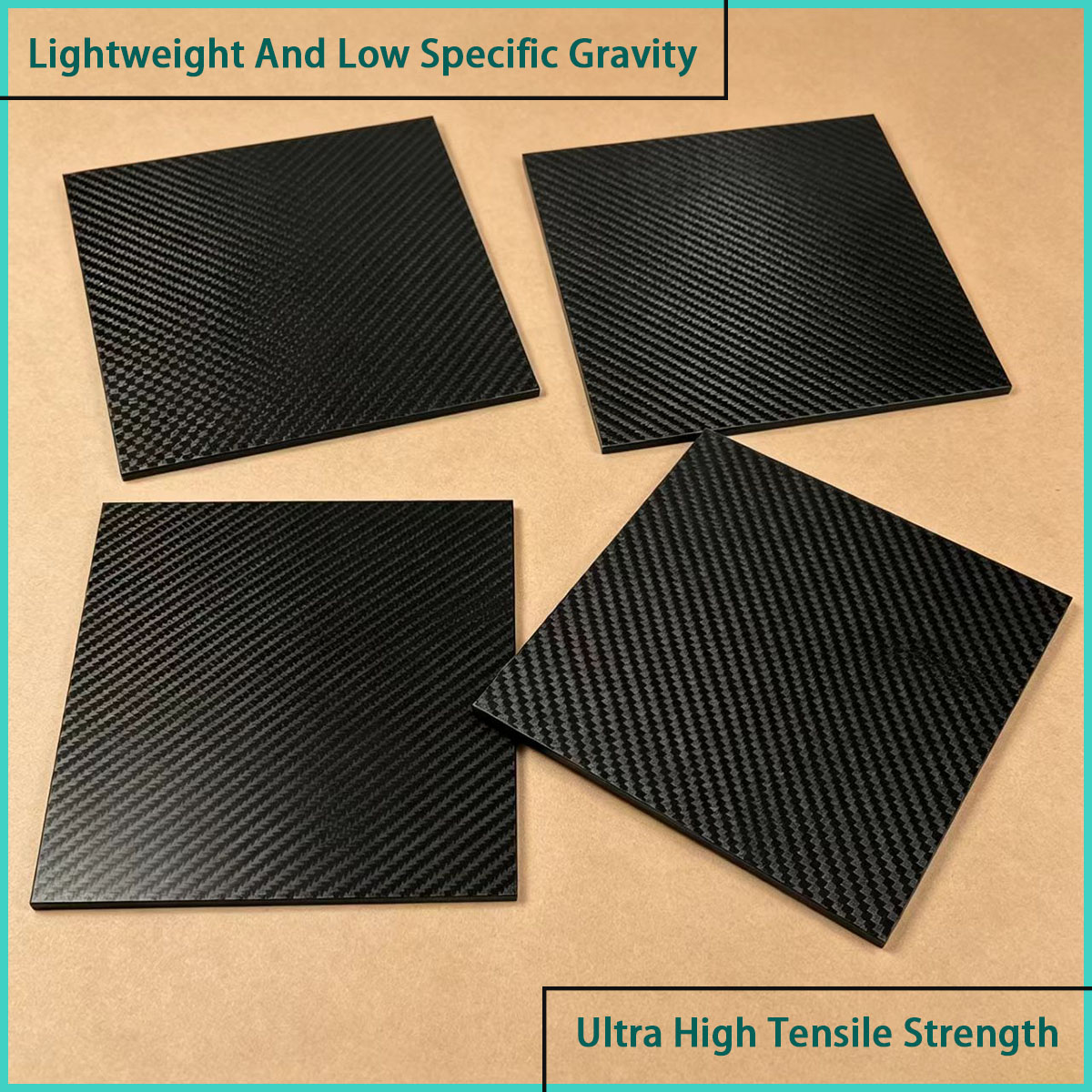 0.2mm-8mm thick 3K carbon fibe - Sports Equipment Used recension och pris