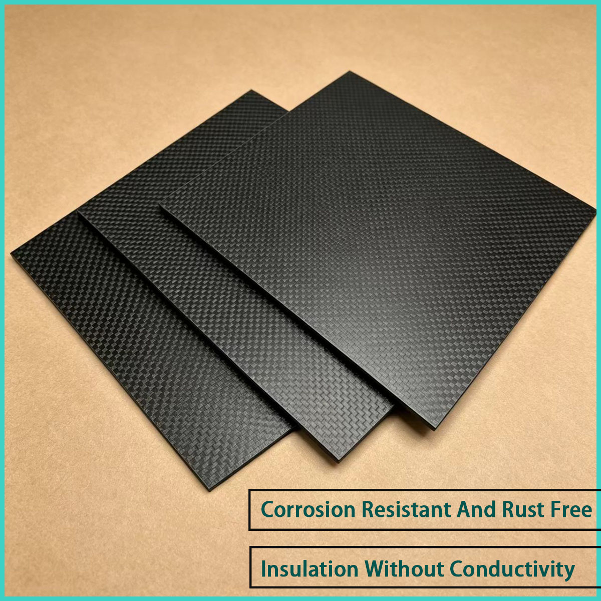 0.2mm-8mm thick 3K carbon fibe - Sports Equipment Used recension och pris