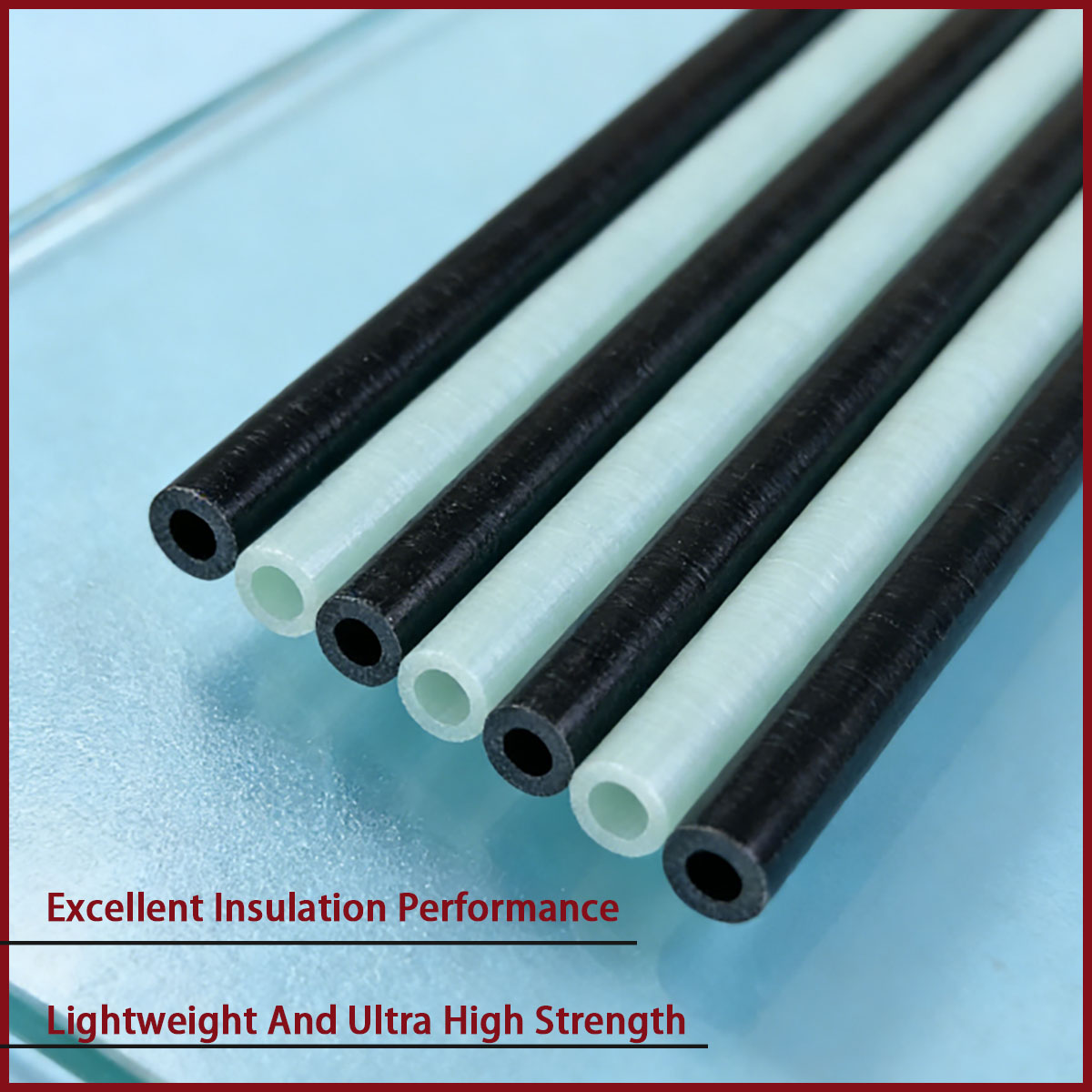 Hollow Circular Glass Fiber Tu - Sports Equipment Used recension och pris