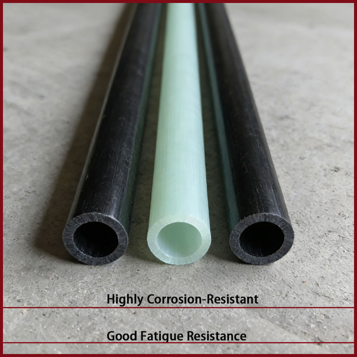 Hollow Circular Glass Fiber Tu - Sports Equipment Used recension och pris