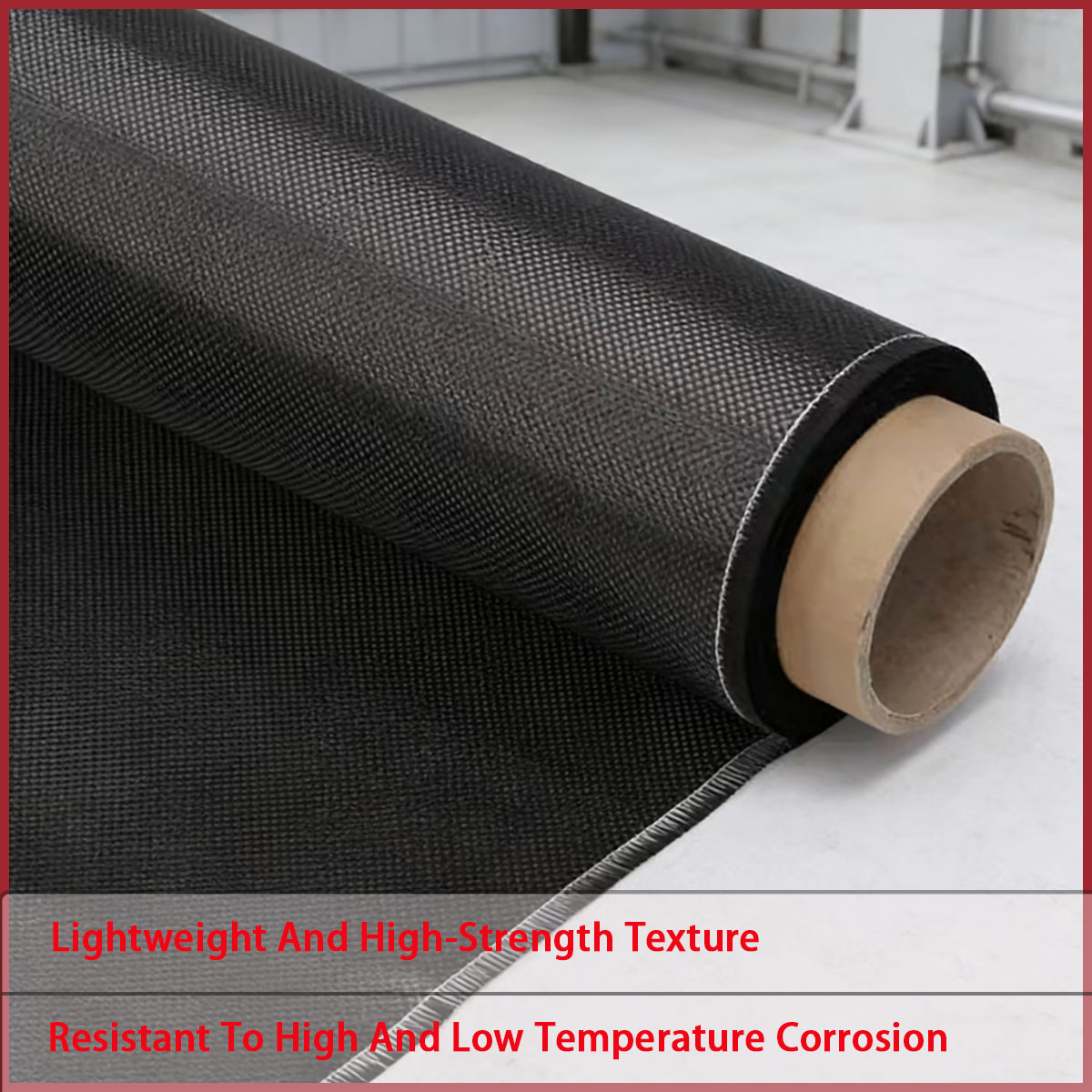 Plain carbon fiber cloth with  - Sports Equipment Used recension och pris