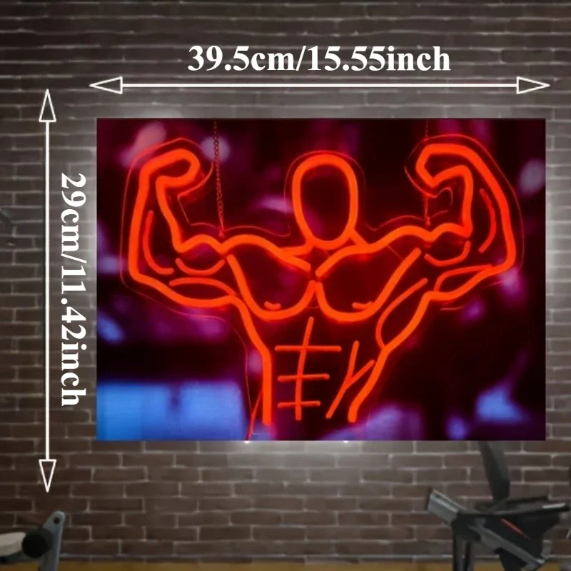 Fitness Warrior LED Neon Sign  - Sports Equipment Store recension och pris