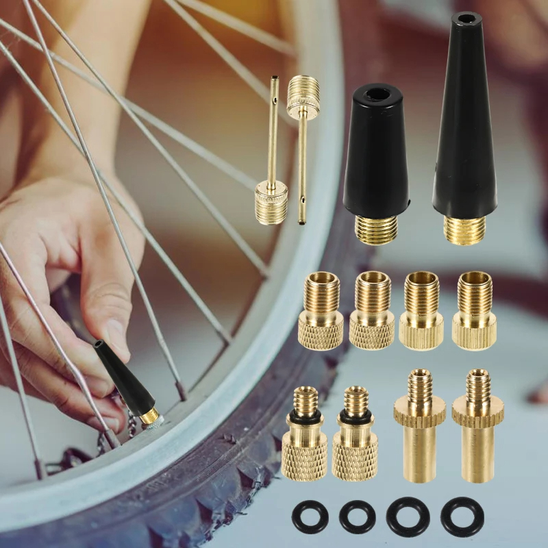 21PCS Bicycle Tire Inflator Ki - Basketball Pump Needle recension och pris