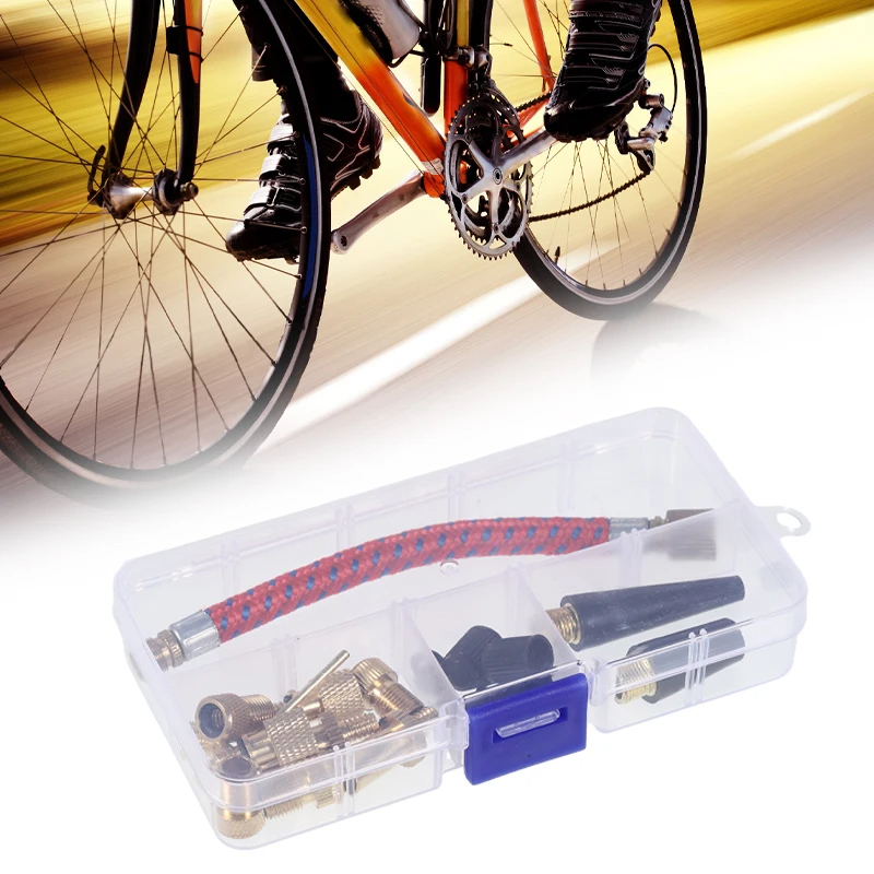 21PCS Bicycle Tire Inflator Ki - Basketball Pump Needle recension och pris