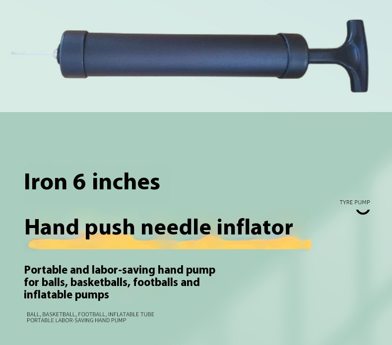 Mikasa Handheld Inflator 10inc - Basketball Pump Needle recension och pris