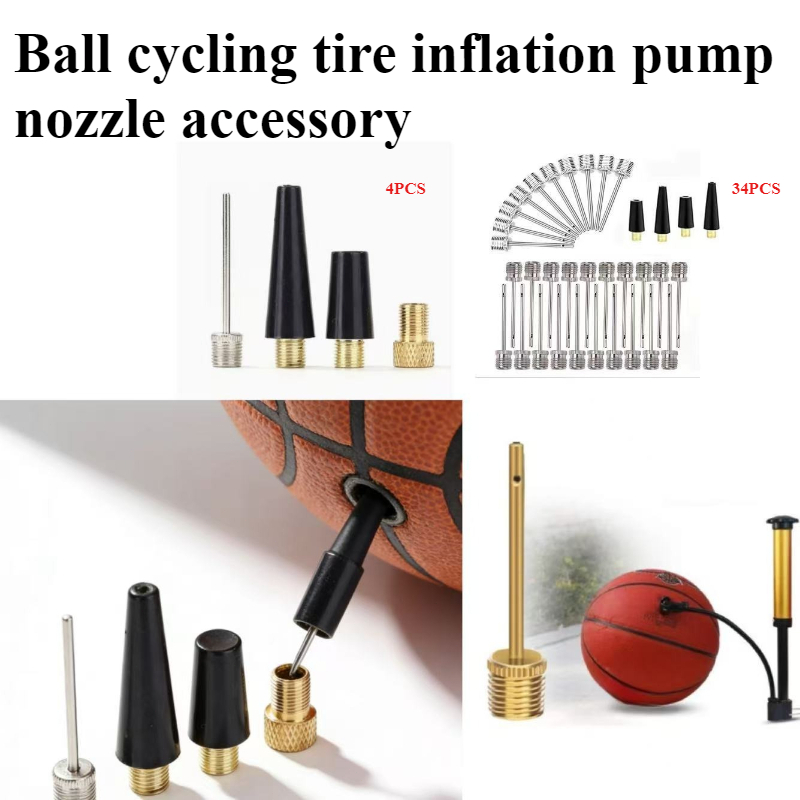 Metal Air Nozzle Set for Baske - Basketball Pump Needle recension och pris
