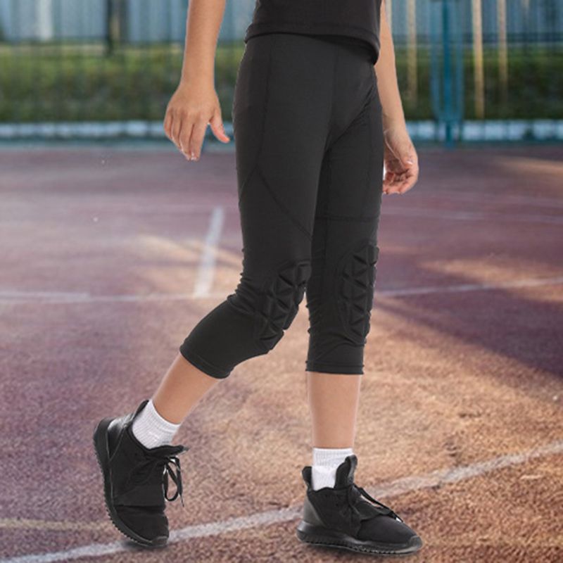 Youth Boys Capri Pants with Kn - Volleyball Knee Pad recension och pris