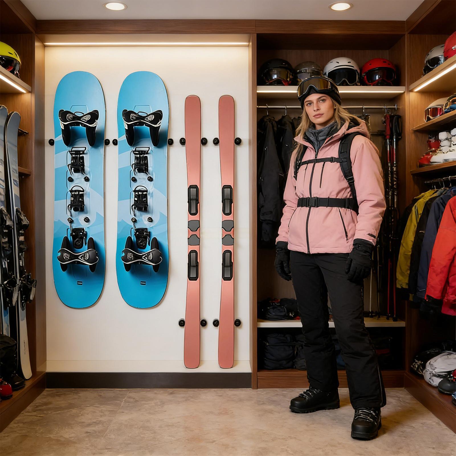 Ski Wall Mount Vertical Snowbo - Sports Equipment Store recension och pris