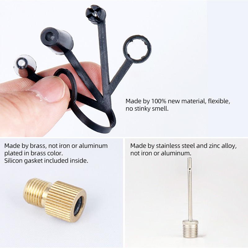 Deemount 4in1 Inflator Nozzle  - Basketball Pump Needle recension och pris